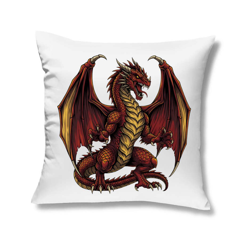 Kopfkissen Red Dragon _ Roter Drache
