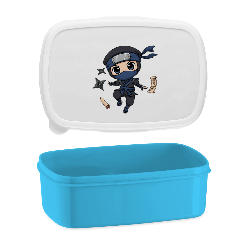 Lunchbox Ninja Chibiki Shinobi scrolls and shuriken