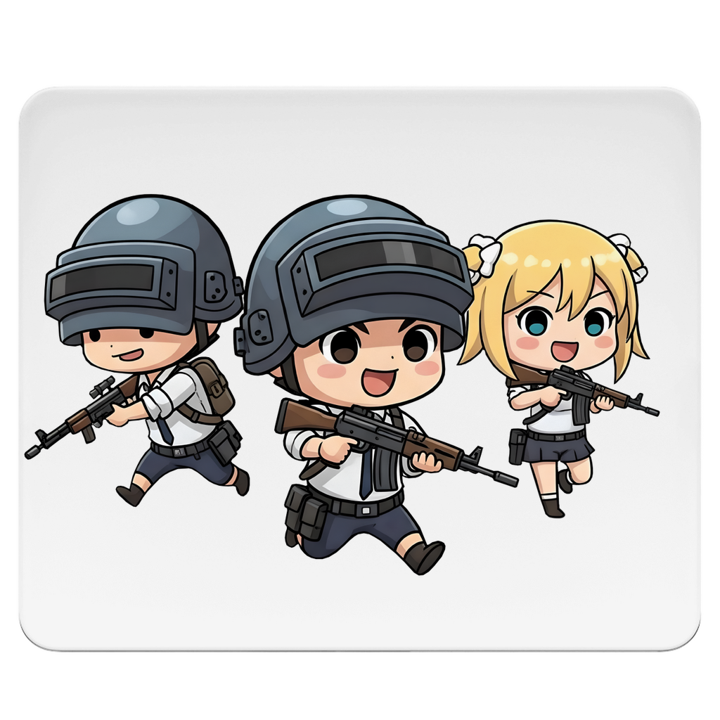 Mousepad Battle Royal PUBG Chibiki