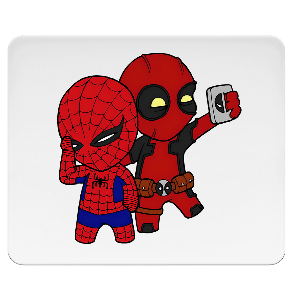 Mousepad Spidey Deadpool Chibiki