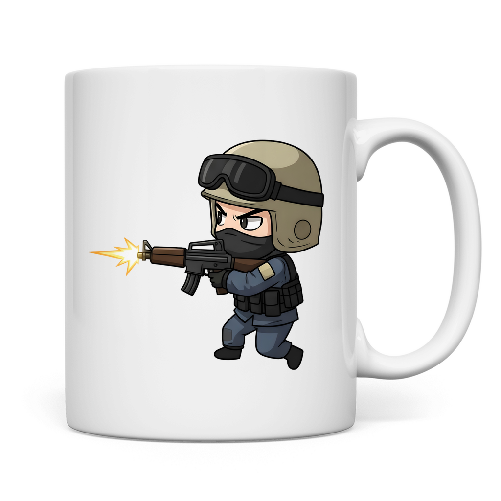 Tasse Special Forces CSGO Chibiki Counter Strike