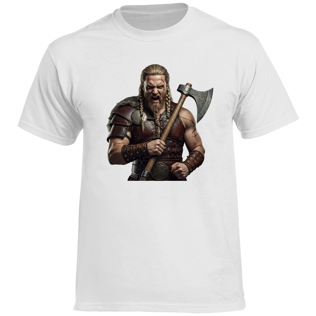 Herren Heavy Cotton T-Shirt viking