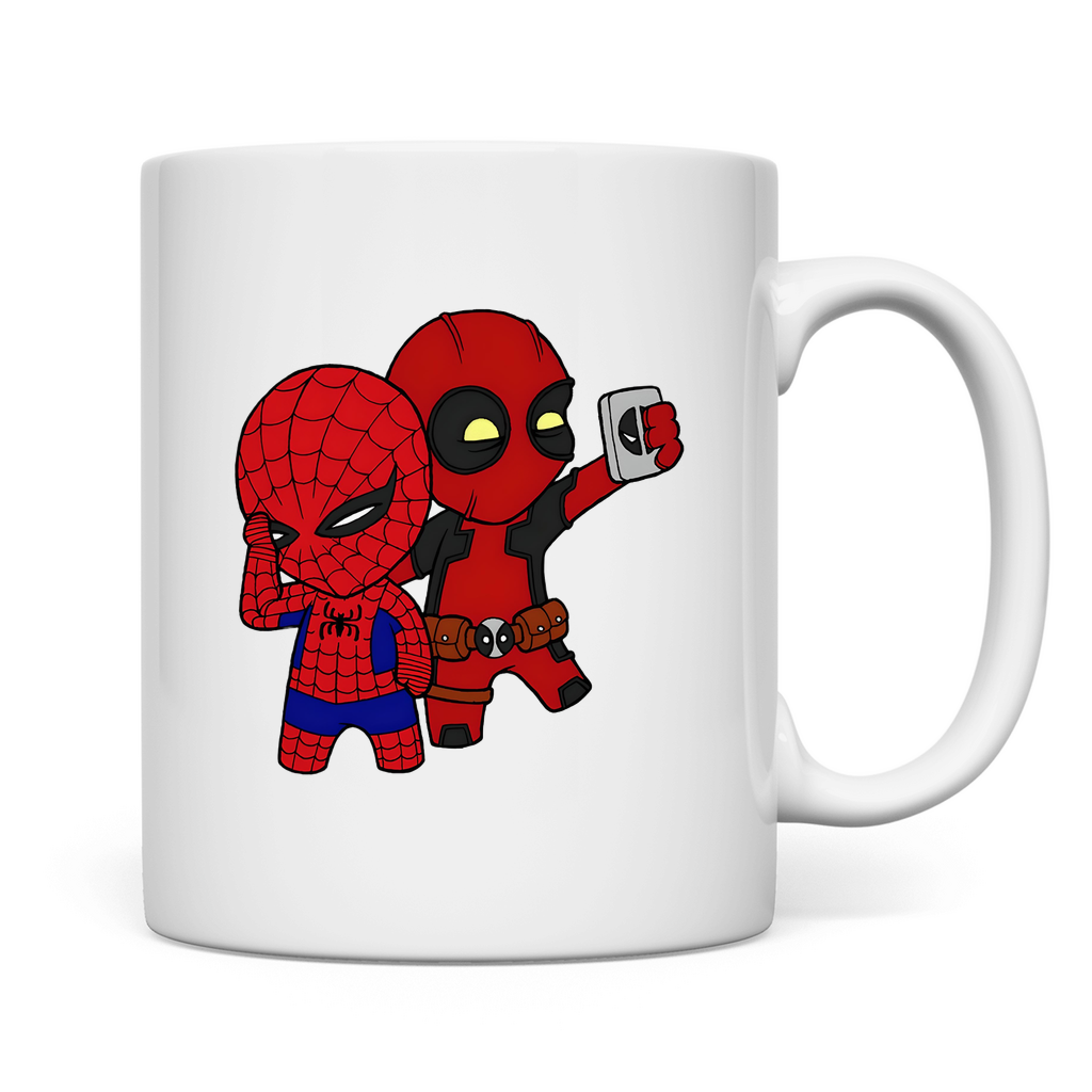 Tasse Spidey Deadpool Chibiki