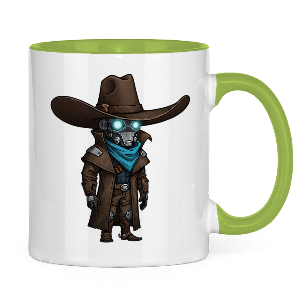 Tasse zweifarbig Space Cowboy chibiki