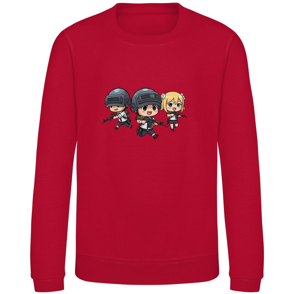 Kinder Sweatshirt Battle Royal PUBG Chibiki