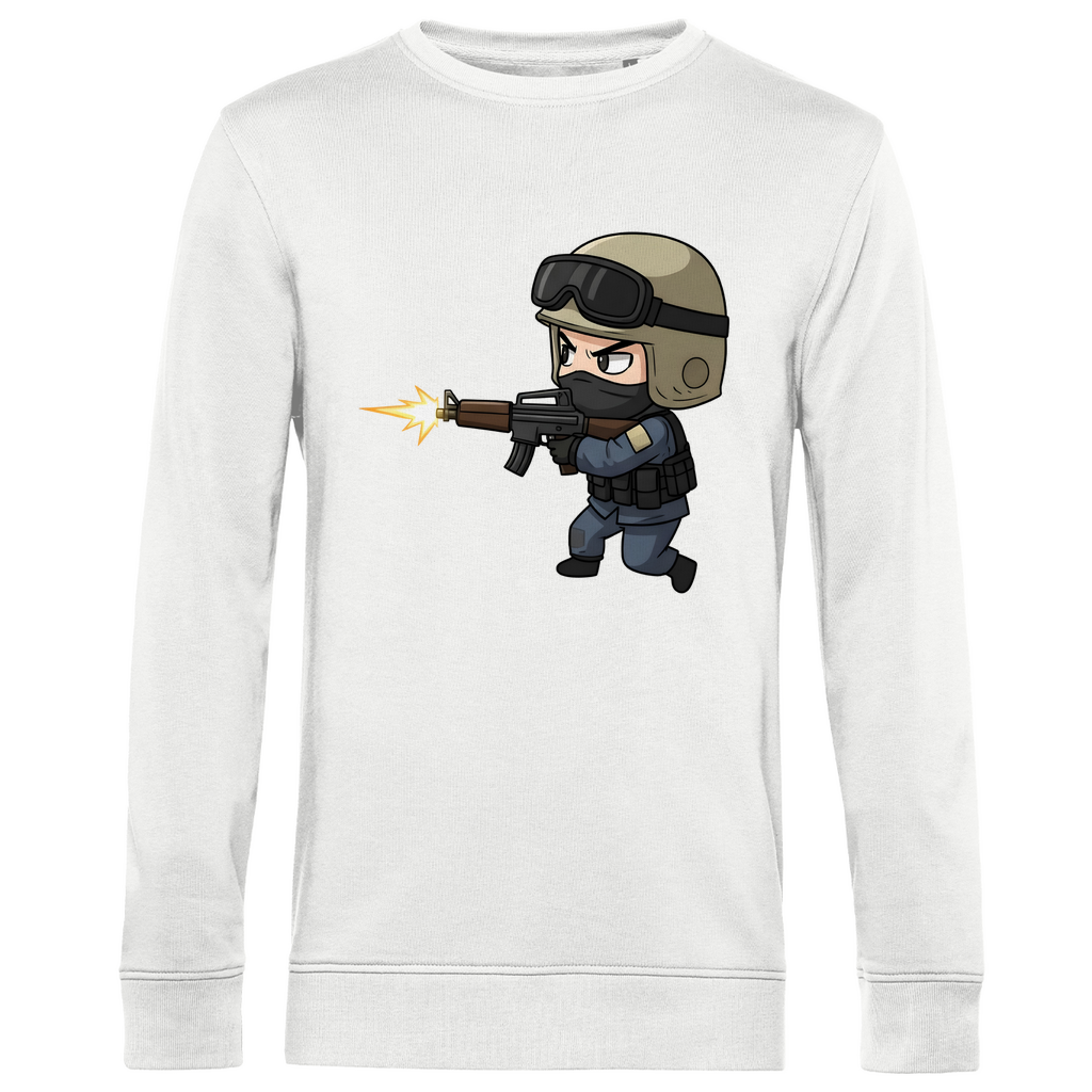 Men's Premium Organic Sweatshirt Special Forces CSGO Chibiki Counter Strike
