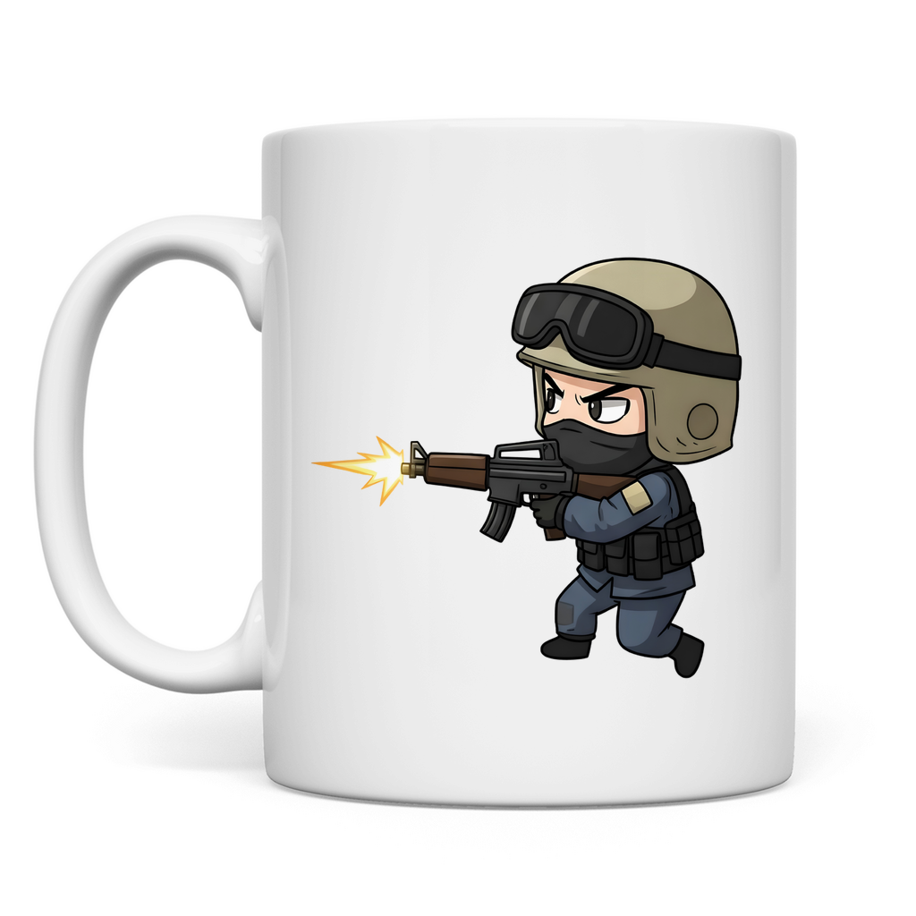 Tasse Special Forces CSGO Chibiki Counter Strike