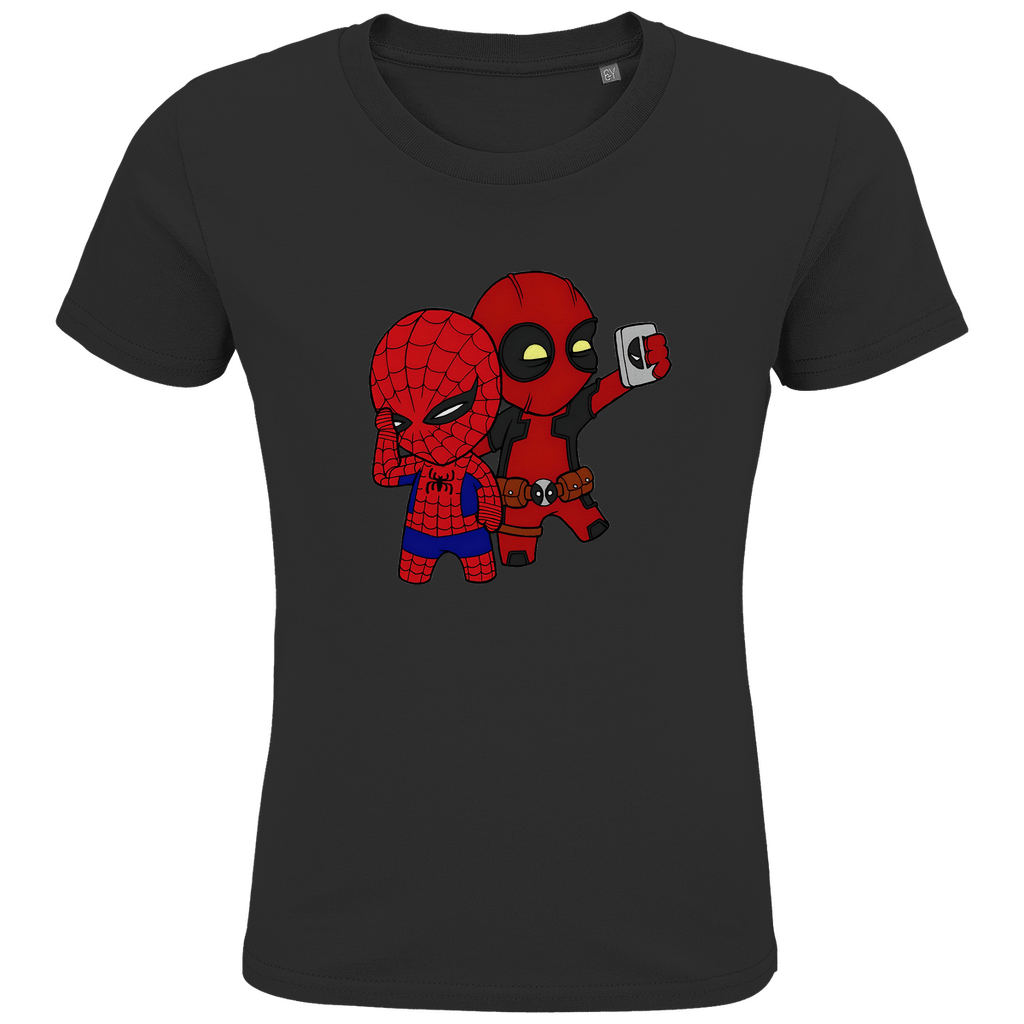 Kids Premium Bio T-Shirt Spidey Deadpool Chibiki