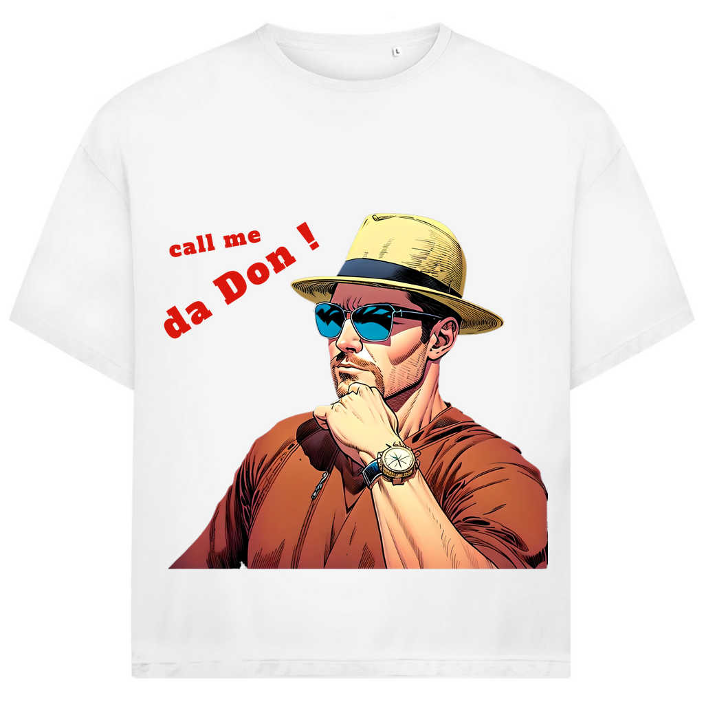 Jack and Jones Oversized T-Shirt call me da Don
