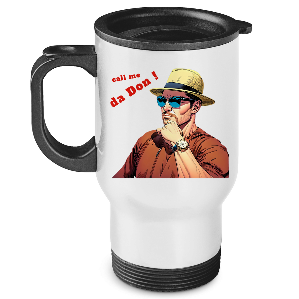 Edelstahl-Thermobecher call me da Don