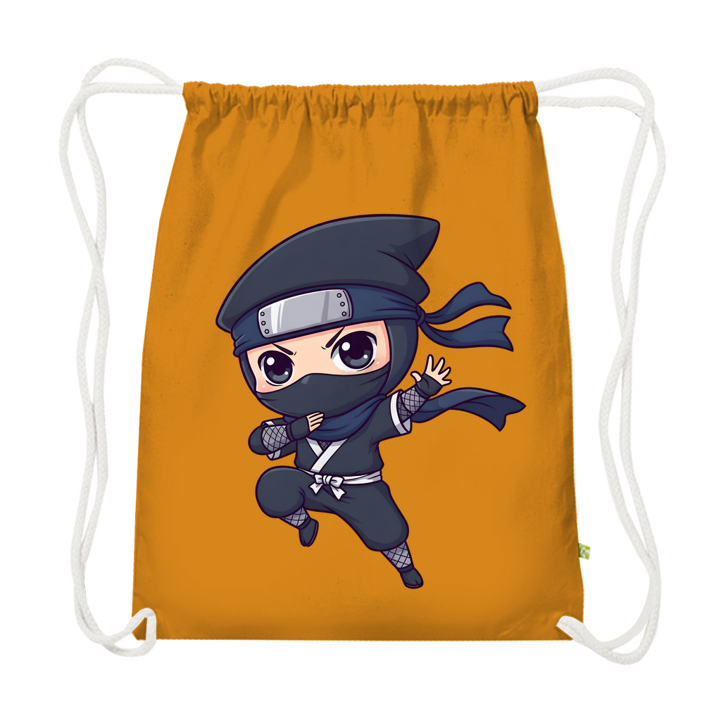Premium Bio Turnbeutel Ninja Chibiki Shinobi