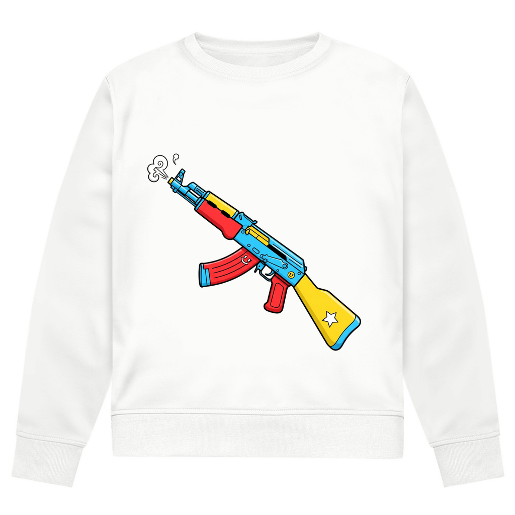 Herren Premium Bio Sweatshirt AK47 Freestyle Skin