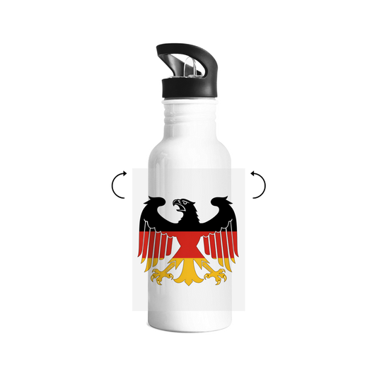 Edelstahl-Trinkflasche Deutscher Adler German Eagle