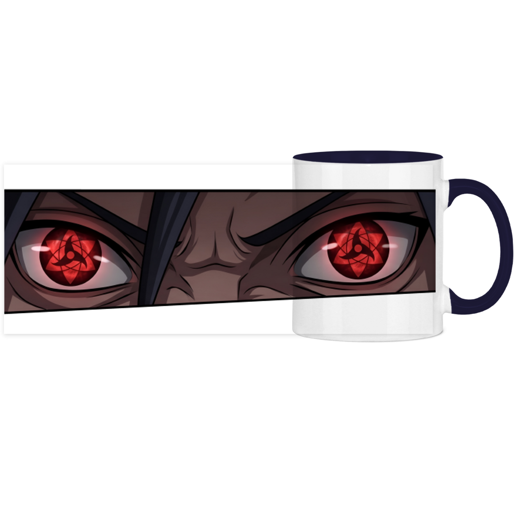 Panorama Tasse zweifarbig Uchiha