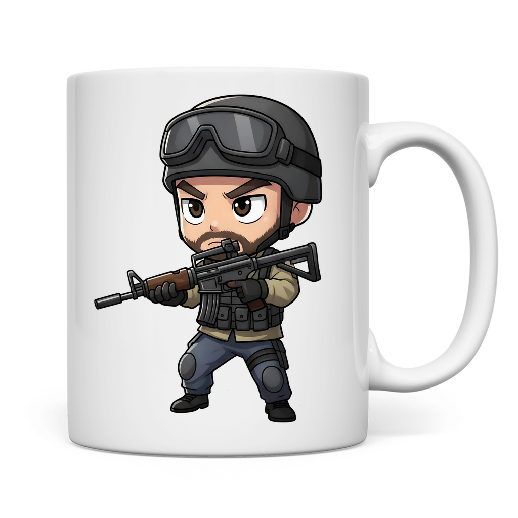 Tasse Soldier Police Counter Strike Chibiki Special Force