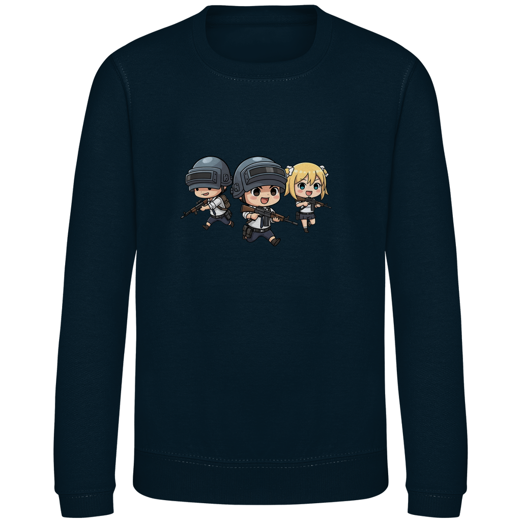 Kinder Sweatshirt Battle Royal PUBG Chibiki