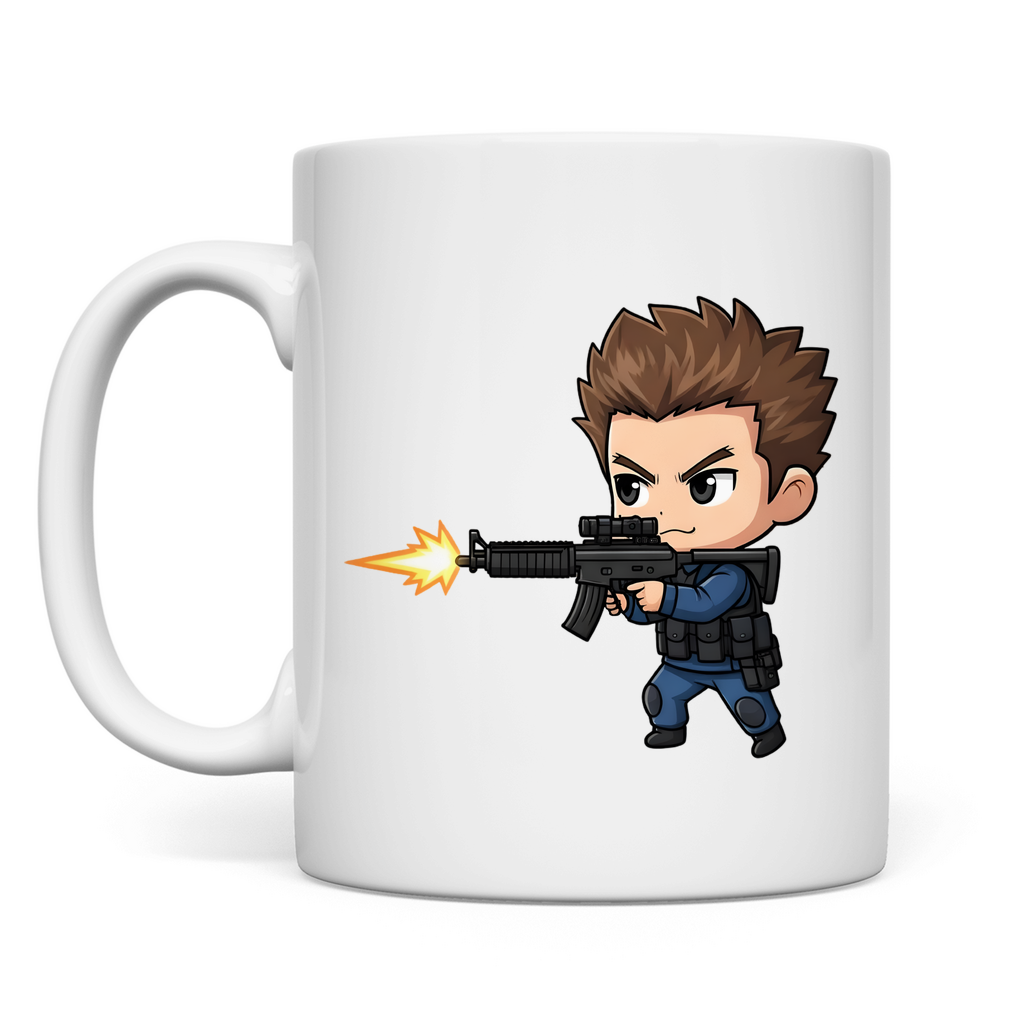 Tasse Soldier Police Counter Strike Chibiki