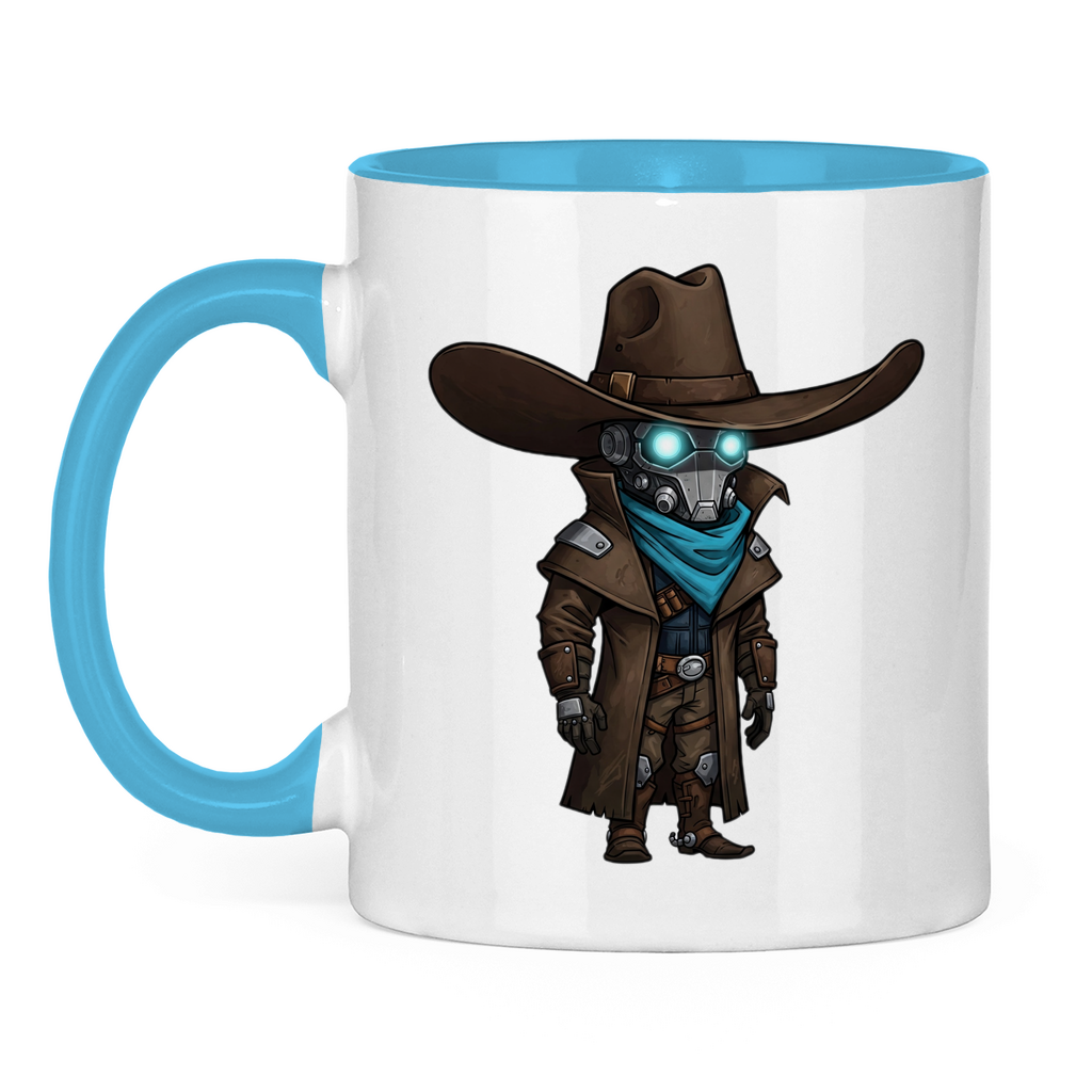 Tasse zweifarbig Space Cowboy chibiki