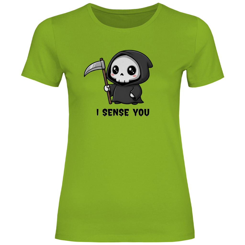 Damen T-Shirt Reaper chibi Sensenmann