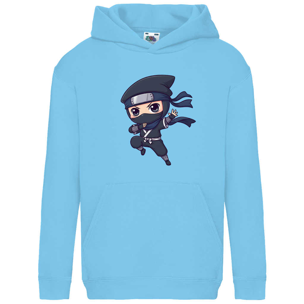 Kids Basic Hoodie Ninja Chibiki Shinobi
