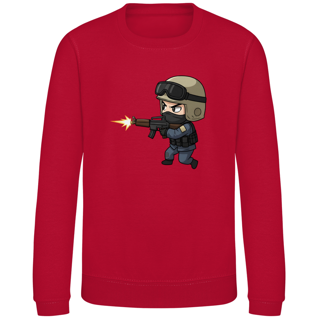 Kinder Sweatshirt Special Forces CSGO Chibiki Counter Strike