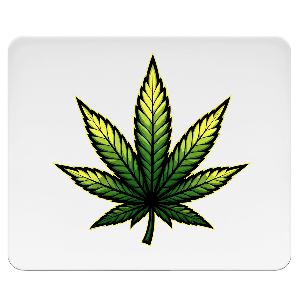 Mousepad Cannabis Logo