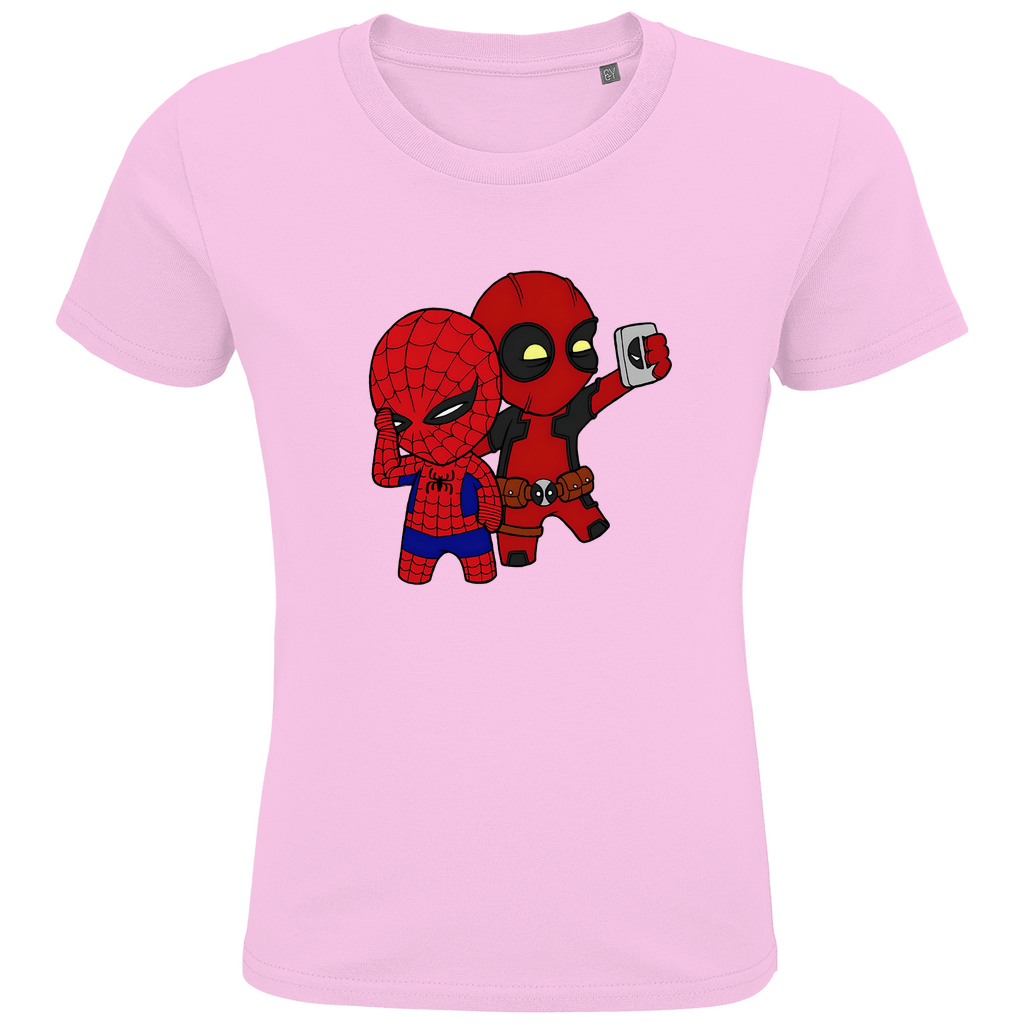 Kids Premium Bio T-Shirt Spidey Deadpool Chibiki