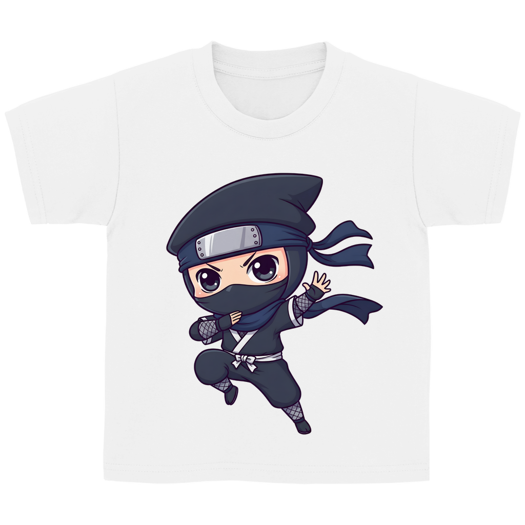Kinder Basic T-Shirt Ninja Chibiki Shinobi