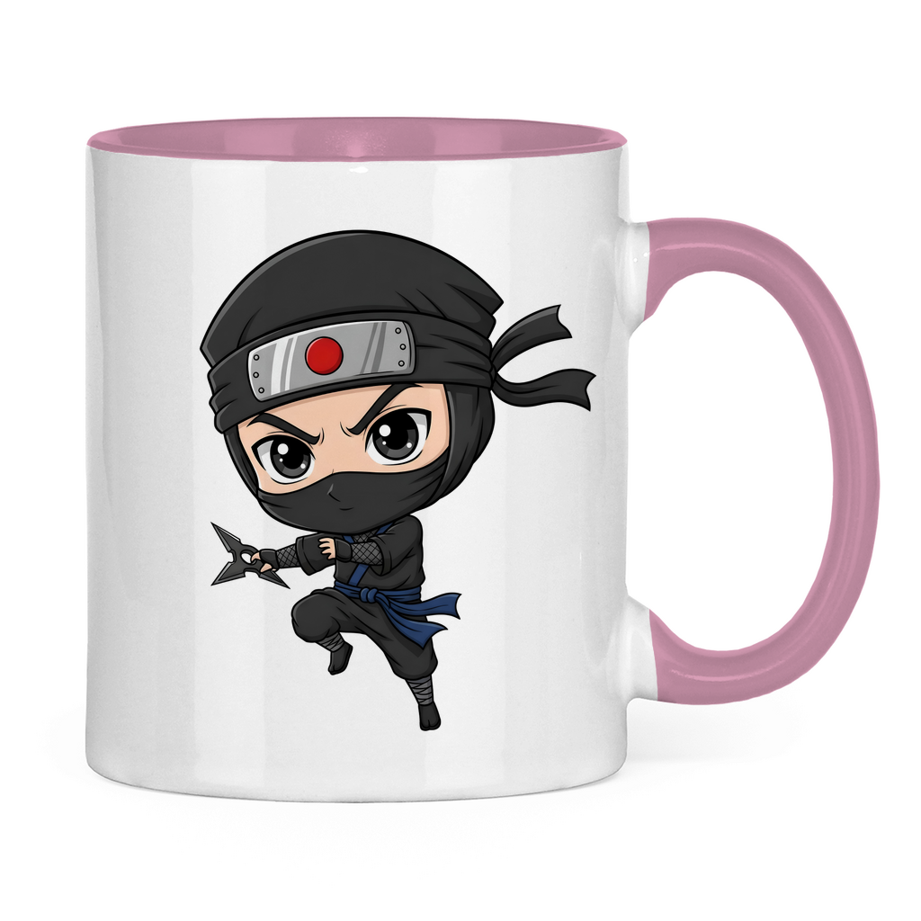 Tasse zweifarbig Ninja Chibiki Shinobi with Shuriken