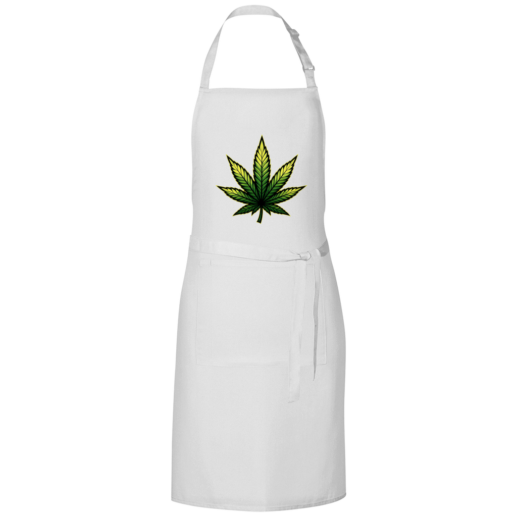 Grillschürze Cannabis Logo
