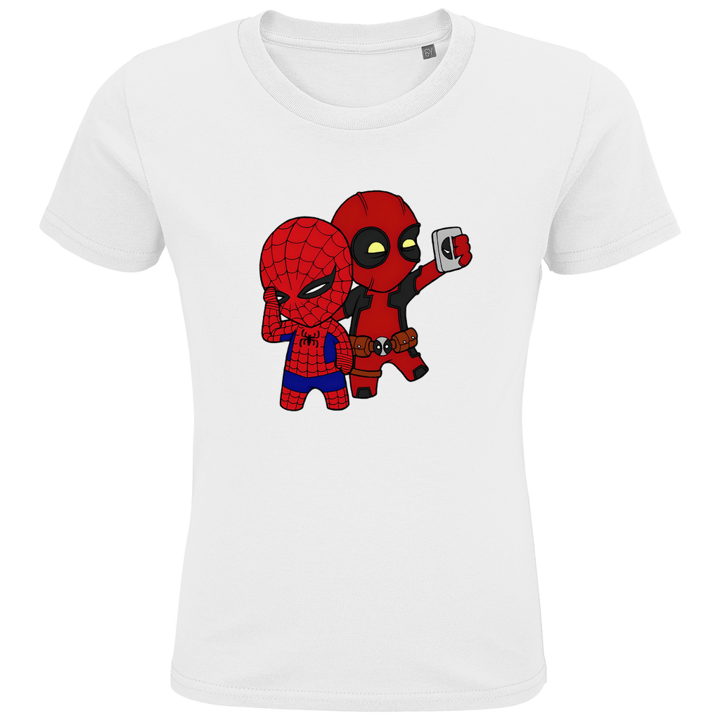 Kids Premium Bio T-Shirt Spidey Deadpool Chibiki