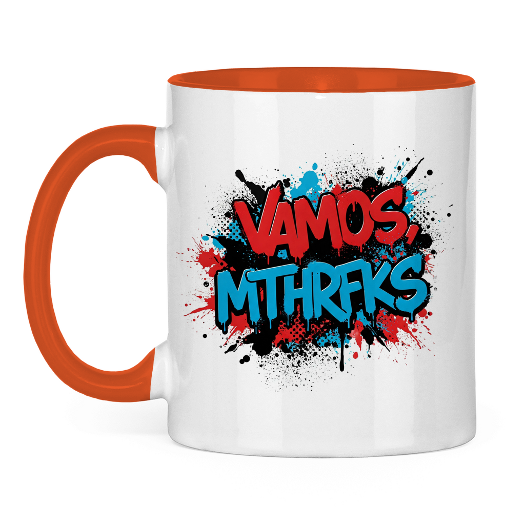 Tasse zweifarbig VAMOS MTHRFKS