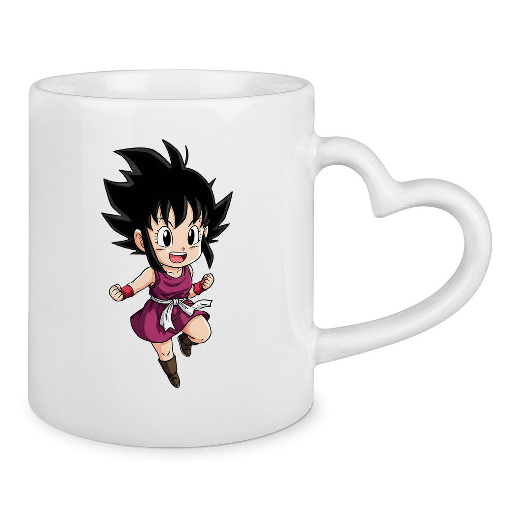 Tasse mit Herzhenkel saiyan chibiki
