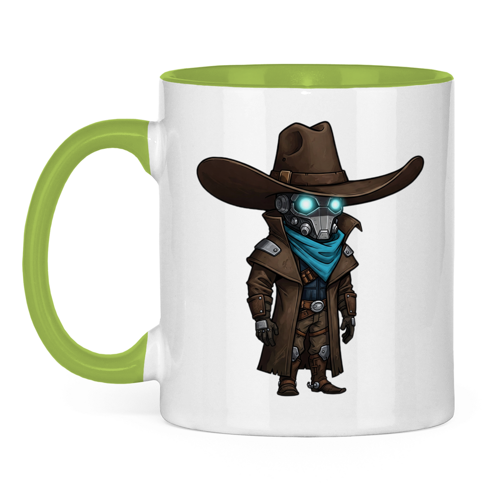 Tasse zweifarbig Space Cowboy chibiki