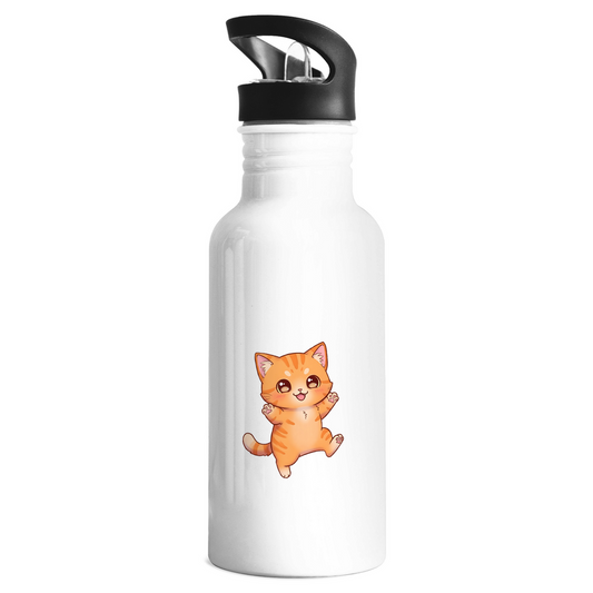 Edelstahl-Trinkflasche kitty cat brownie