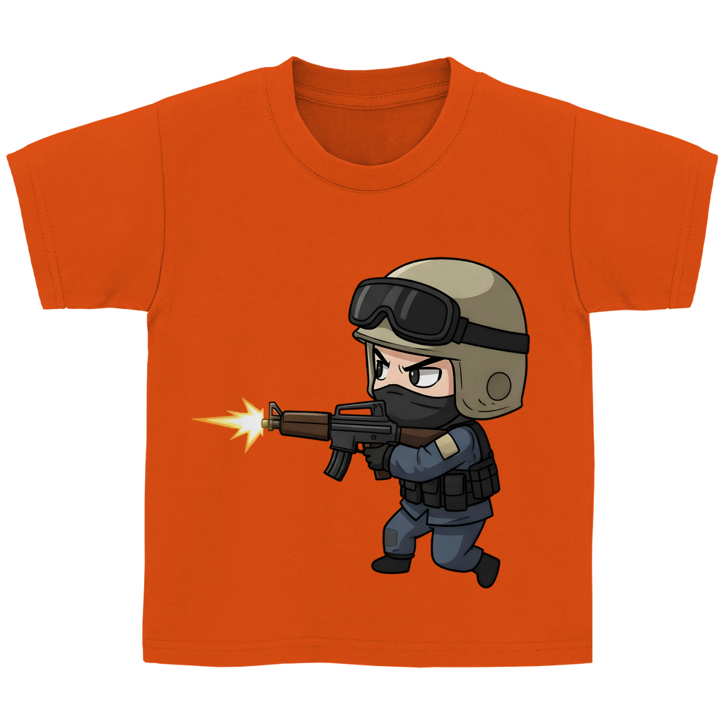 Kinder Basic T-Shirt Special Forces CSGO Chibiki Counter Strike