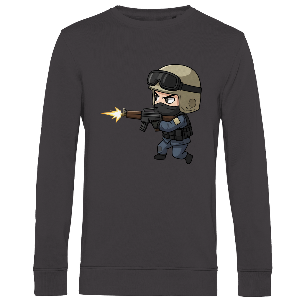 Men's Premium Organic Sweatshirt Special Forces CSGO Chibiki Counter Strike