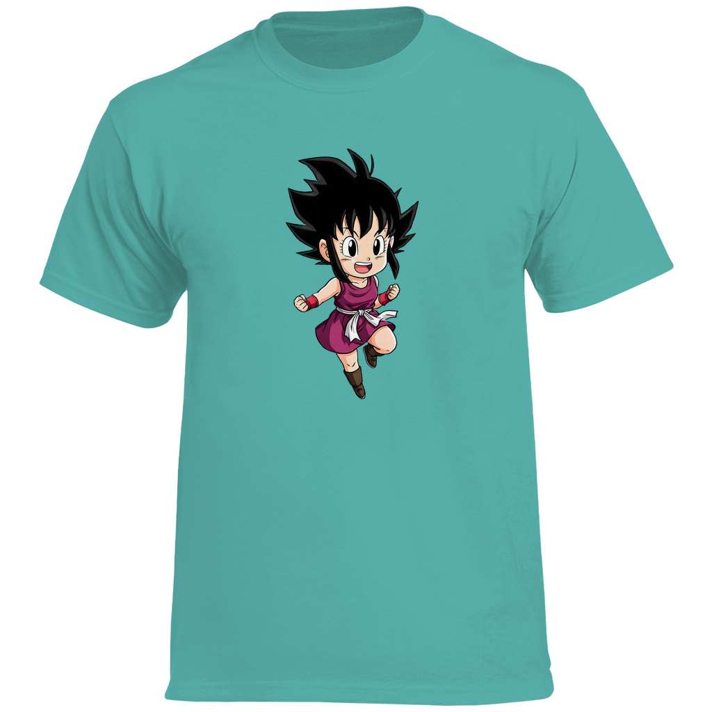 Herren Heavy Cotton T-Shirt saiyan chibiki