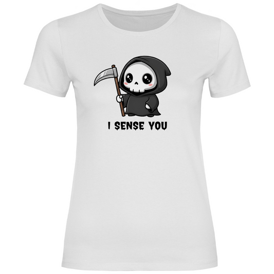 Damen T-Shirt Reaper chibi Sensenmann
