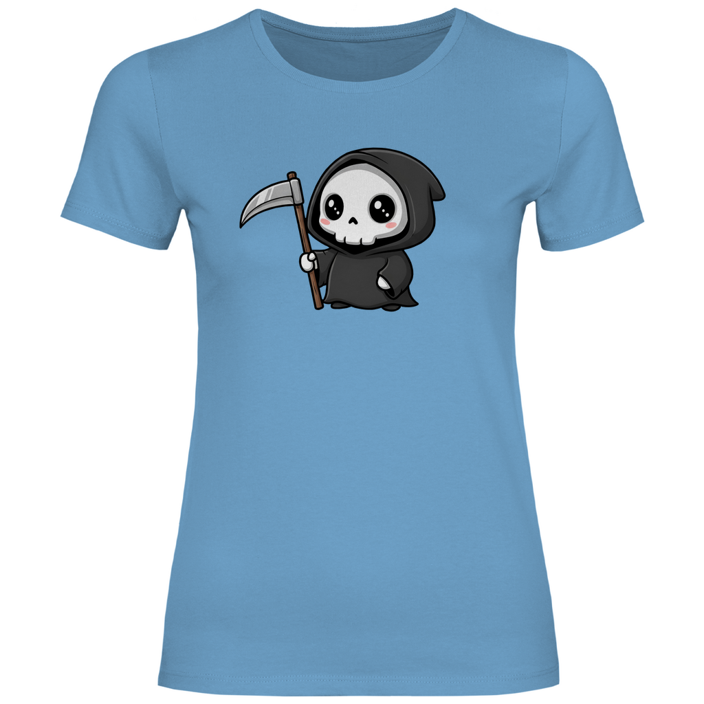 Damen T-Shirt Reaper chibi Sense mann cute kawaii motive