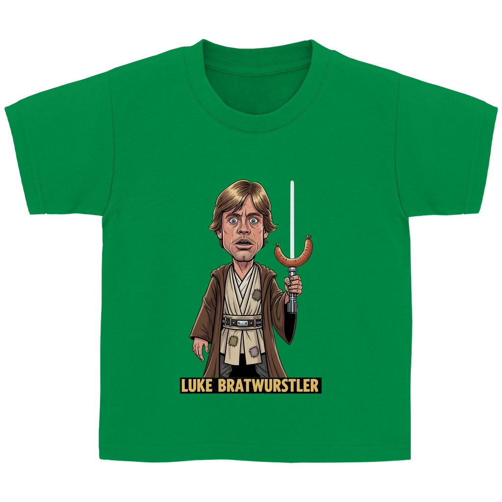 Kinder Basic T-Shirt Luke Bratwurstler