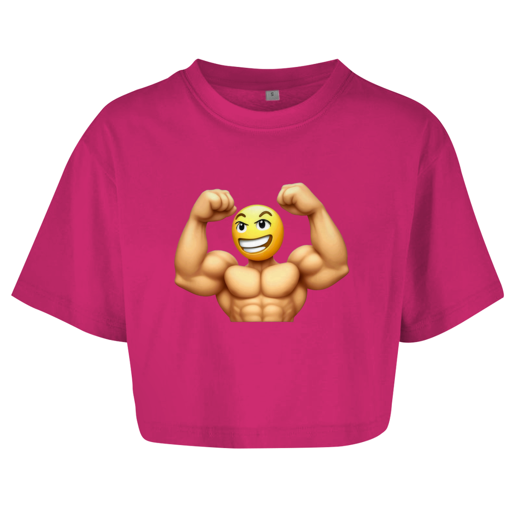 Damen Oversize Crop Top beefcake mucki-mann
