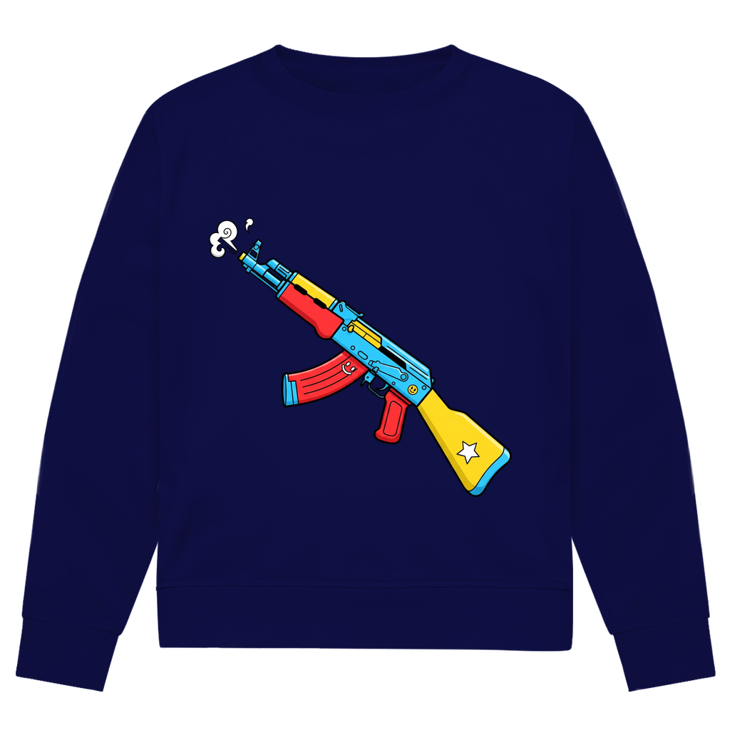 Herren Premium Bio Sweatshirt AK47 Freestyle Skin