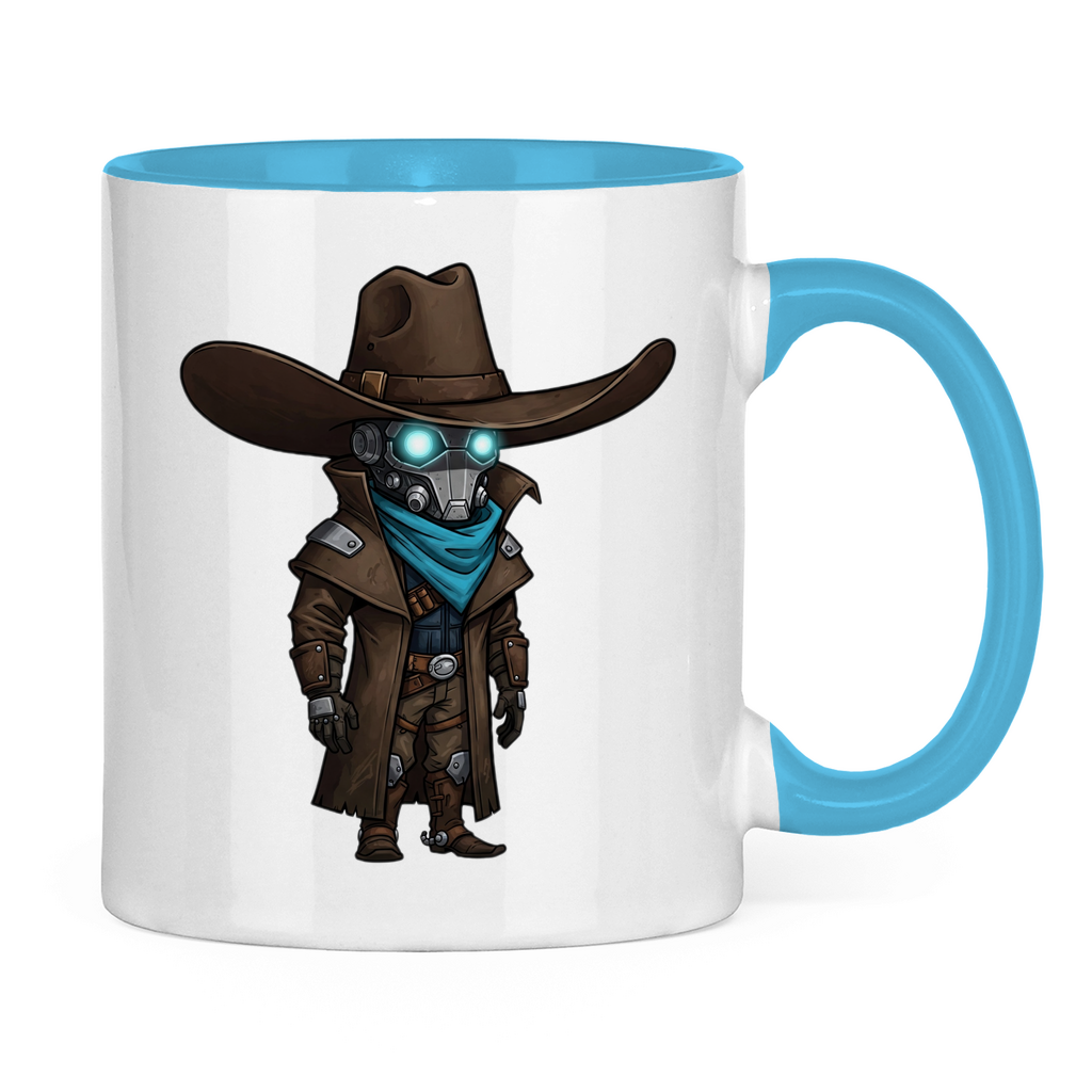 Tasse zweifarbig Space Cowboy chibiki