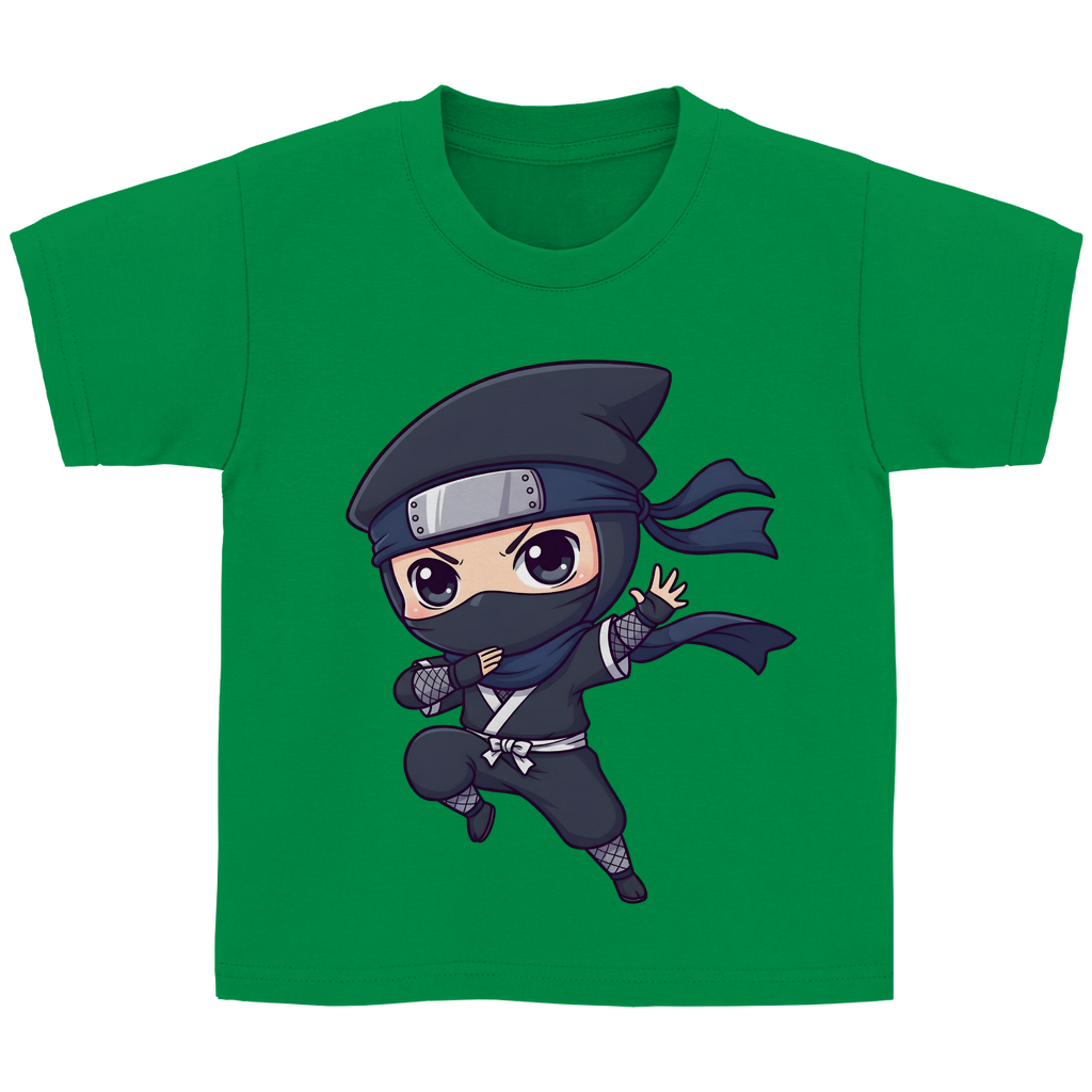 Kinder Basic T-Shirt Ninja Chibiki Shinobi