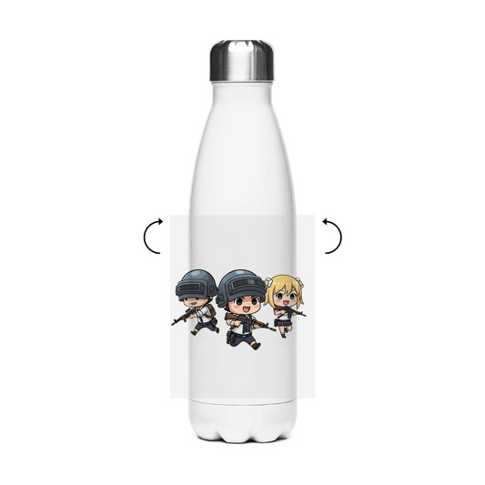 Edelstahl-Thermoflasche Battle Royal PUBG Chibiki