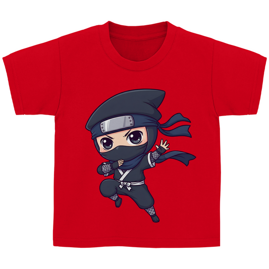 Kinder Basic T-Shirt Ninja Chibiki Shinobi