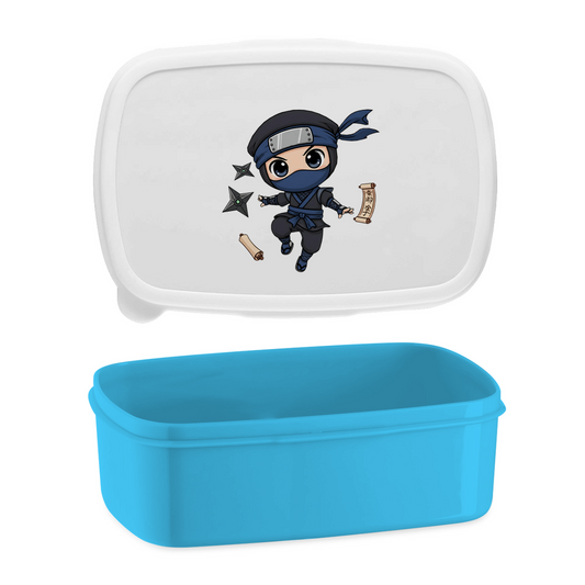 Lunchbox Ninja Chibiki Shinobi scrolls and shuriken