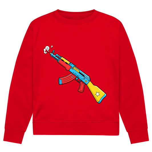 Herren Premium Bio Sweatshirt AK47 Freestyle Skin