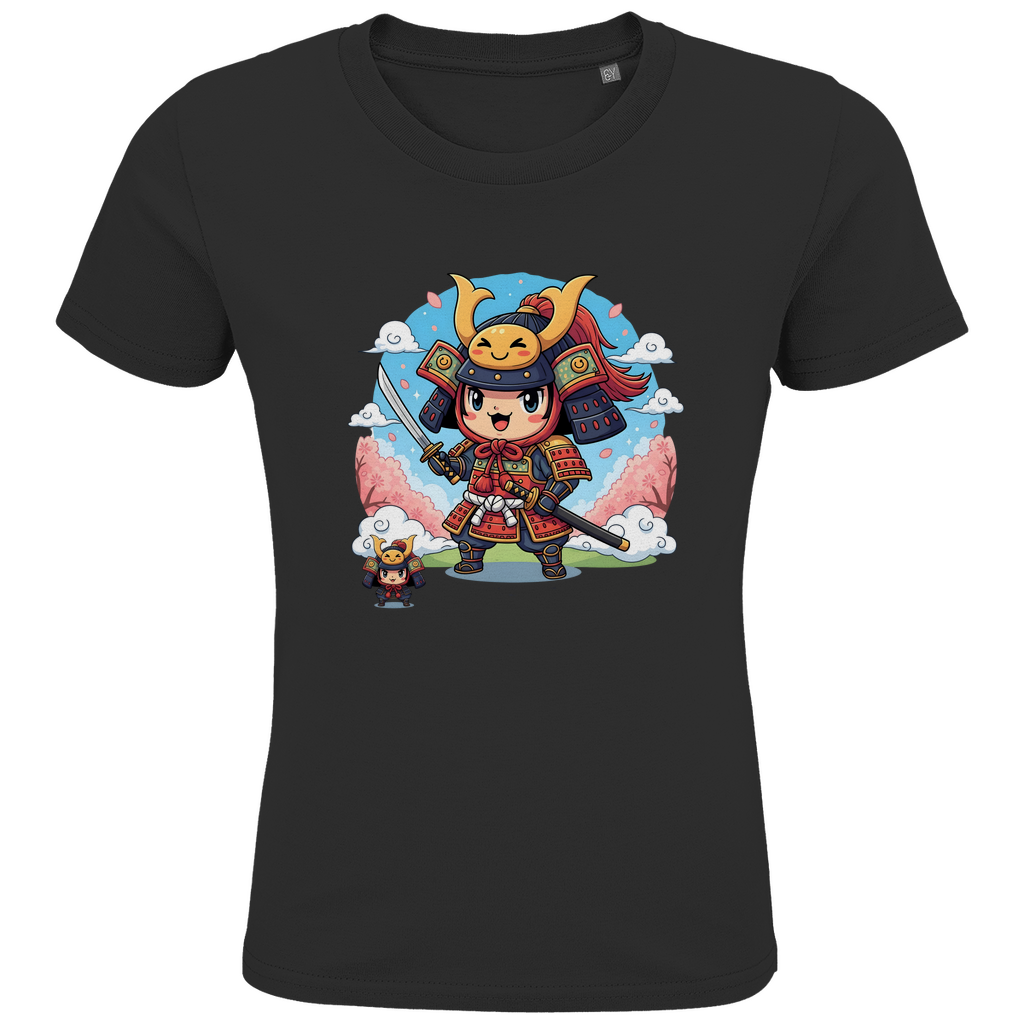 Kids Premium Organic T-Shirt Samurai Chibiki